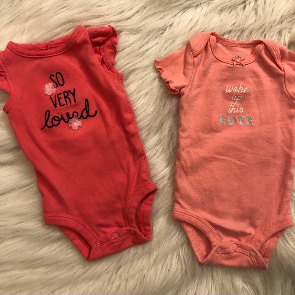 Pink Onesie Lot 💕